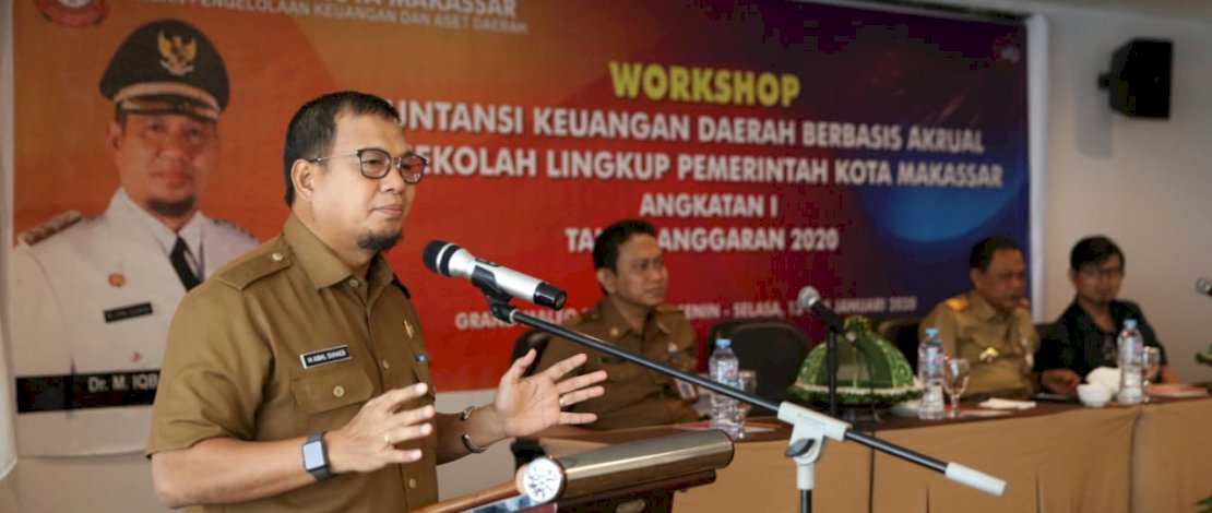 Dibuka Iqbal Suhaeb, BPKAD Kota Makassar Latih Bendahara Dana BOS