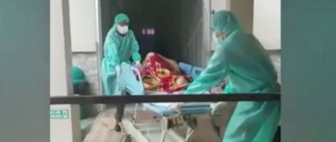 Pasien diduga suspect virus corona di Bone dievakuasi. IST