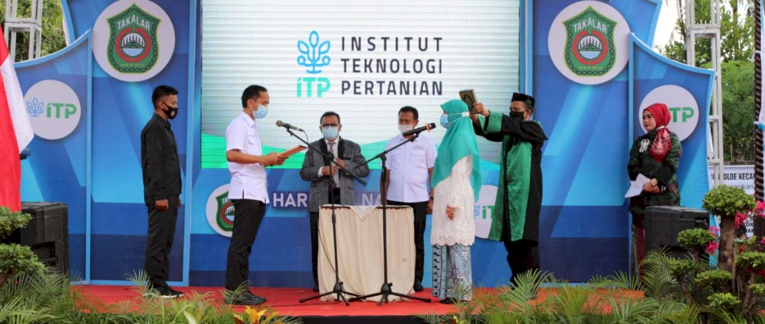 Pelantikan Rektor ITP Takalar.