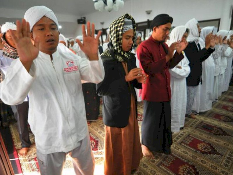 Jemaah Tarekat Naqsabandiyah Rayakan Idulfitri Hari Ini