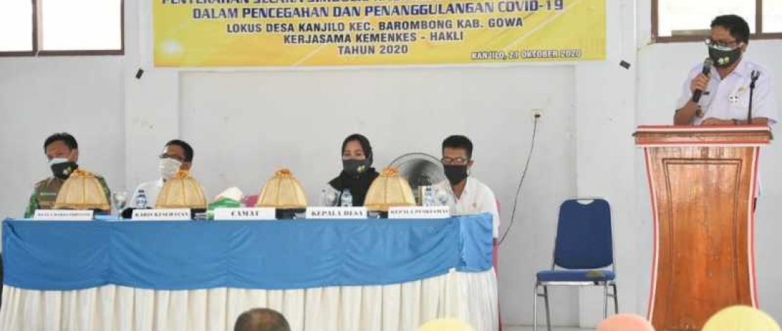 Desa Kanjilo Jadi Lokus Partisipatori Intervensi Kesehatan Lingkungan
