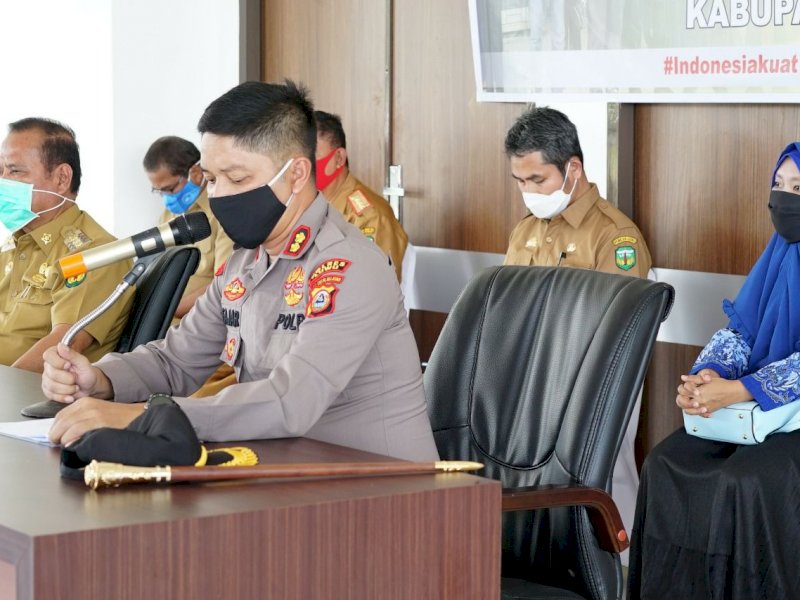 Terkait Pansus Covid-19, Begini Kata Kapolres Luwu