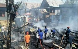 Diduga Akibat Arus Pendek, Api Kembali Menghanguskan Rumah di Jeneponto