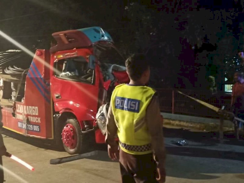 Kecelakaan Maut di Barru, Kernet Mobil Truk Tewas dengan Kondisi Kelamin Pecah