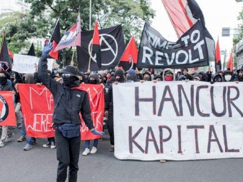 Kelompok Anarko Disebut Rancang Penjarahan se-Pulau Jawa pada 18 April