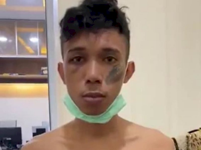 Pria yang Ngaku Ketua Anarko Ternyata Pencuri Helm Polisi