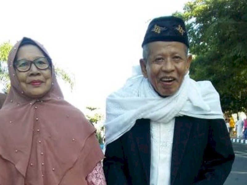 Tawa Bahagia Kiai Idrus dan Istri Sebelum Meninggal Selang Satu  Jam di Gowa