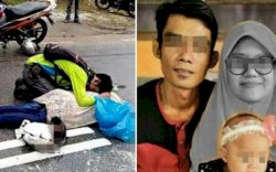 Tragis, Pria Temukan Korban Lakalantas Tewas di Jalan, Saat Didekati Ternyata Istrinya