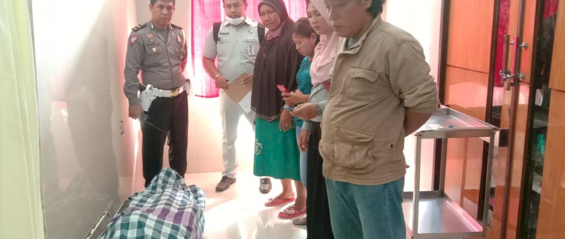Korban meninggal di Rumah Sakit Syekh Yusuf Kabupaten Gowa telah dijemput oleh keluarganya untuk dimakamkan.