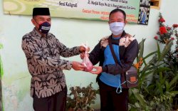 Pembagian Daging Qurban di Gowa Diantar Langsung ke Rumah Masyarakat