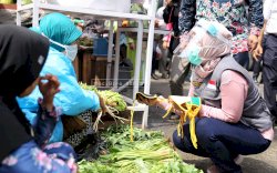 Cegah Covid-19, Wagub Lampung Minta Pedagang Terus Pakai Masker