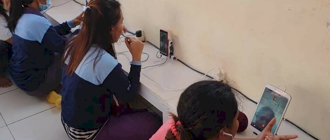 Tiadakan Kunjungan, Lapas Perempuan Sungguminasa Buka Besukan Online