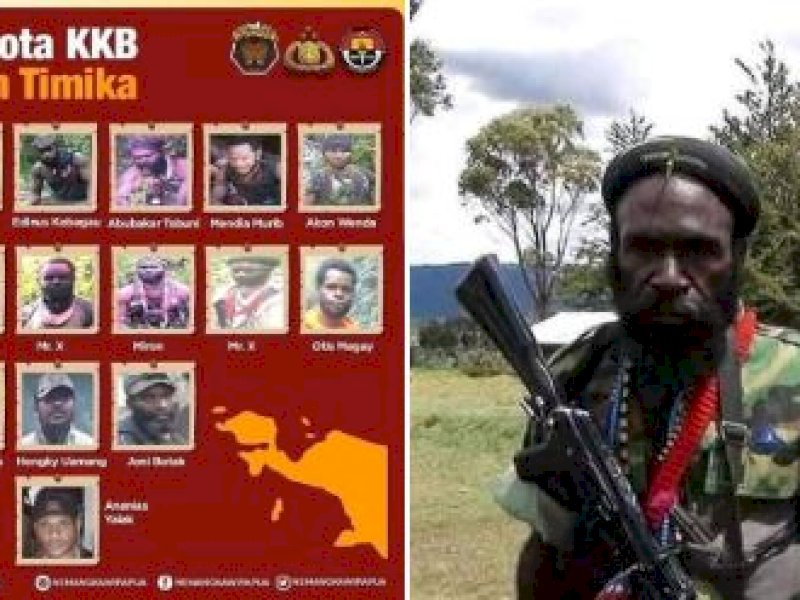 Teroris KKB Papua Pembunuh Bharada Komang Ditembak Mati