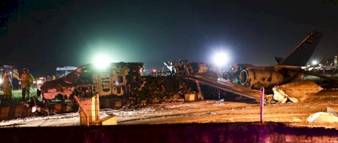 Puing-puing Lionair yang meledak.