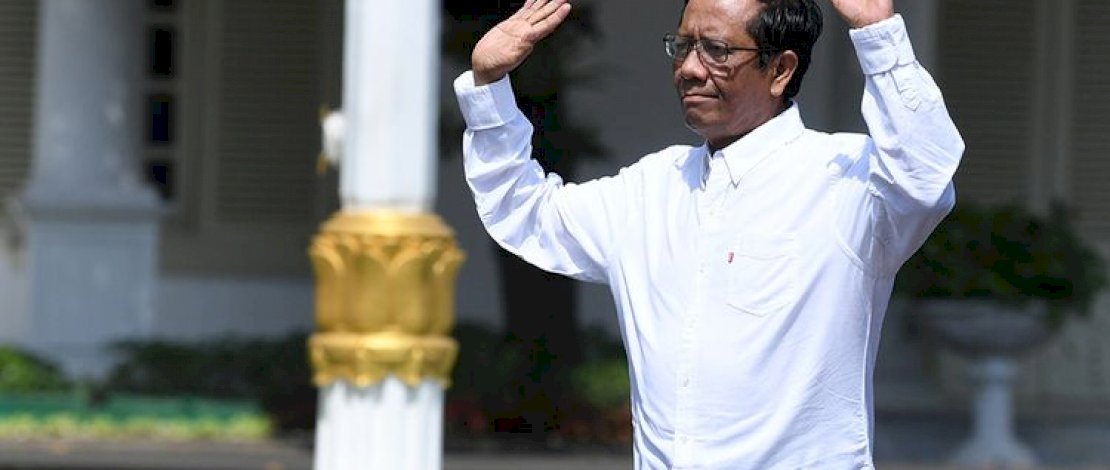Ketika Prabowo Bertemu dengan Mahfud Md di Momen Lebaran