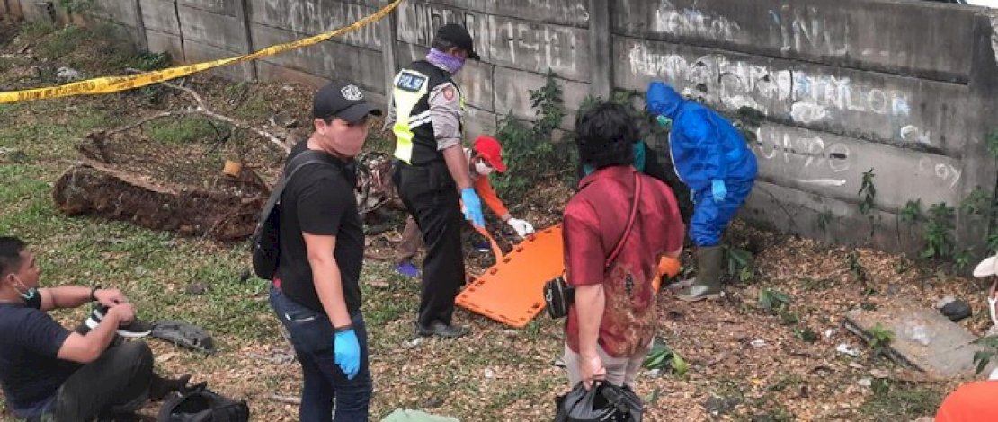 Olah TKP pembunuhan editor Metro TV.