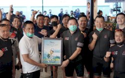 MCC Gowes Farewell Bersama Kapolda Sulsel