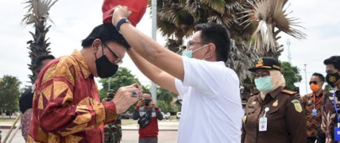 Aslam Patonangi Terima Kunjungan MenpanRB di Kabupaten Gowa