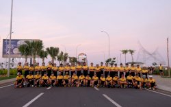 Makassar Cycling Club Beri Bantuan untuk Tenaga Medis