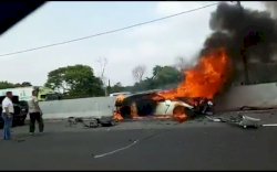 Sosok Pria yang Bersama Wakil Jaksa Agung Saat Kecelakaan
