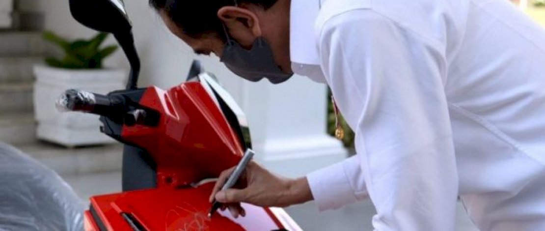 Motor Lelang Presiden Jokowi Motor Lelang Presiden Jokowi
