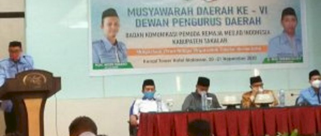 Suasana pembukaan Musda BKPRMI Takalar di Hotel Kenari Makassar.