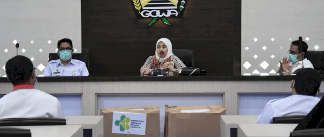 Pemkab Gowa Terima Bantuan Dua Unit Ventilator dari DPR RI bekerjasama dengan Kemenkes RI