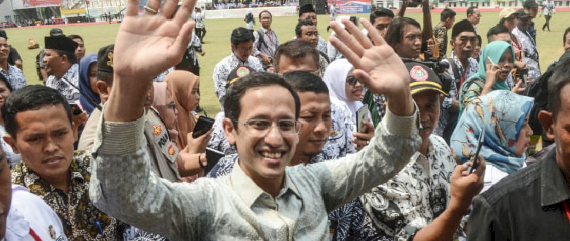 Nadiem Makarim (Net). Nadiem Makarim (Net).