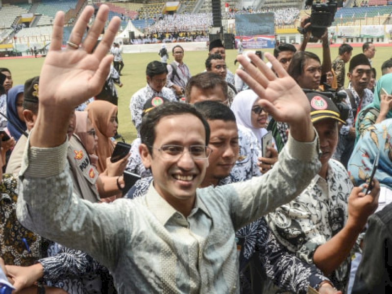 Menteri Pendidikan Nadiem Makarim Bersama 400 Satgassus Berpotensi Masuk Penjara 