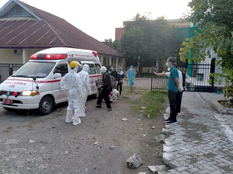 Nakes yang Positif Covid-19 di Takalar Isolasi Mandiri di Hotel