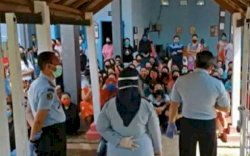 Napi Positif Covid-19 di Lapas Wanita Gowa Tembus&nbsp;110 Orang