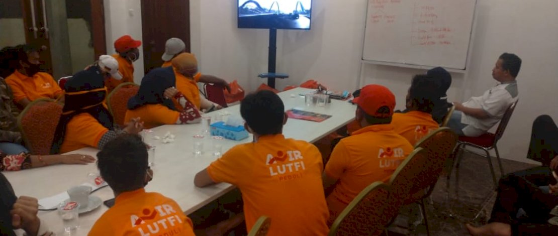 Suasana nobar Jala Pangkep.