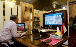 Nurdin Abdullah Sebut Penerapan PSBB di Gowa Bisa Jadi Contoh Nasional