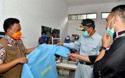 Bantaeng Produksi Sendiri Masker dan APD Lengkap
