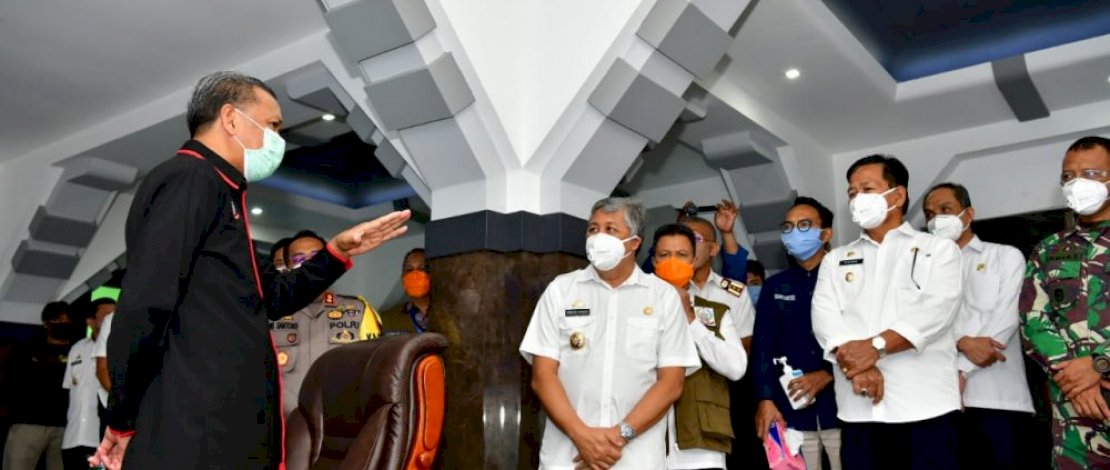 Jadi Sentra Produksi Pangan, Nurdin Tekankan Pinrang Harus Steril Covid-19