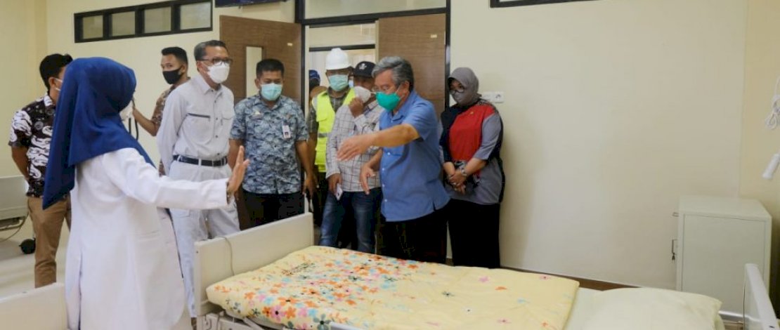 Ruang Isolasi RSUD Sayang Rakyat Mulai Digunakan Pekan Depan