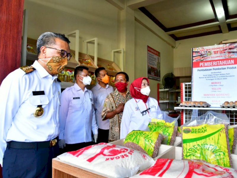 Jelang Lebaran, Gubernur Pastikan Sembako di Sulsel Aman