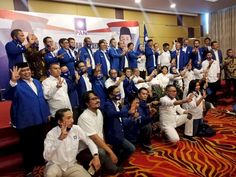 Cetak Sejarah, Ashabul Kahfi Pimpin PAN Sulsel Empat Periode