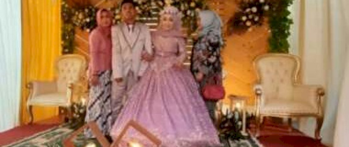 Hendi dan Citrawati saat menikah.