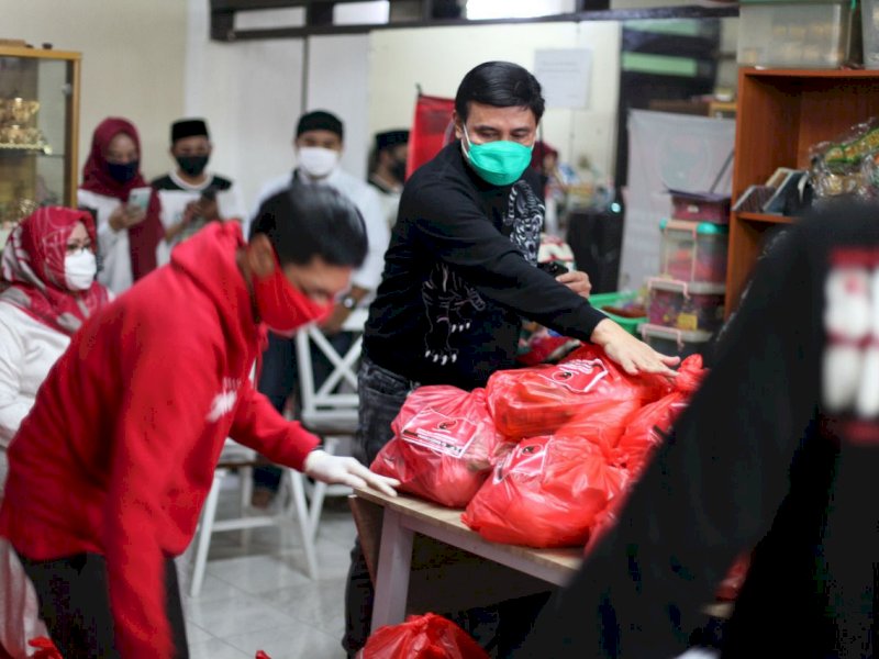 Selama Pandemi Covid-19, Ini Bantuan yang Disalurkan PDIP Sulsel