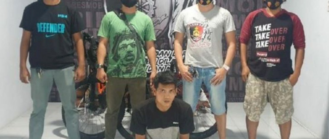 Firman saat dibekuk tim Resmob Polres Pinrang.