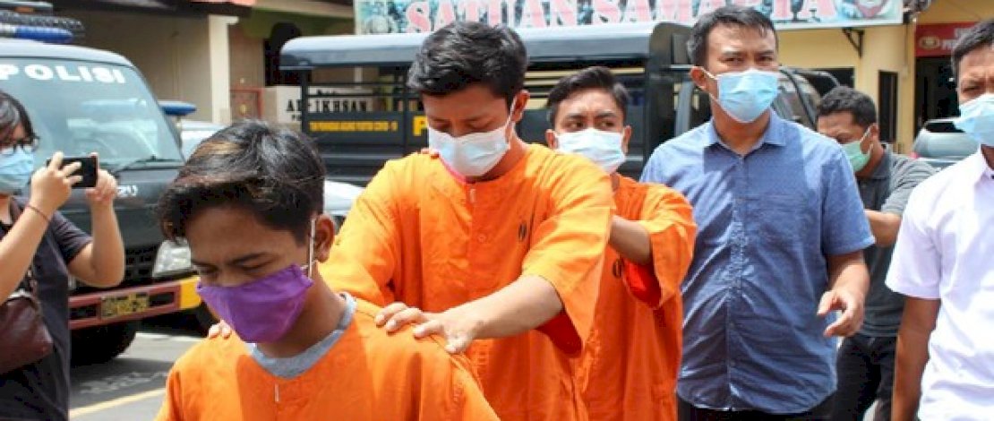 Tiga pelaku pemerkosaan gadis di bawah umur di Bali.