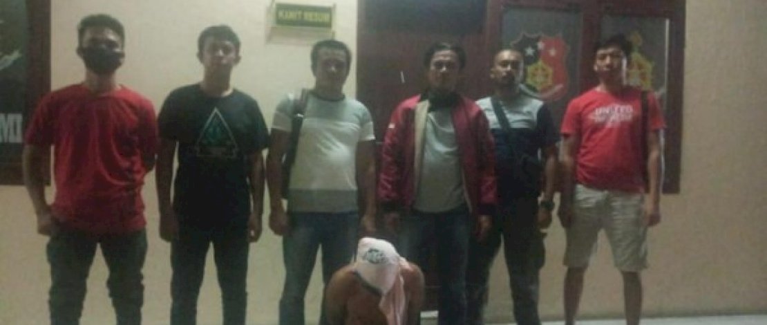 Pelaku pencabulan diringkus polisi dari Polres Lutra.