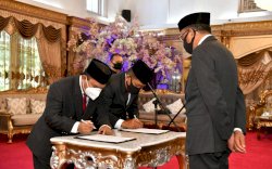 Gubernur Lantik Dua Pejabat Baru Pemprov Sulsel