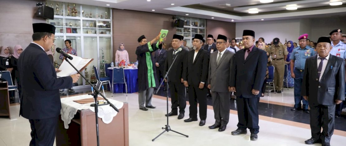 Iqbal Suhaeb Resmi Lantik Empat Direksi PDAM Kota Makassar