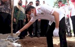 Bupati Gowa Lakukan Peletakan Batu Pertama Pembangunan PPTQ Jami&rsquo;ul Qurra