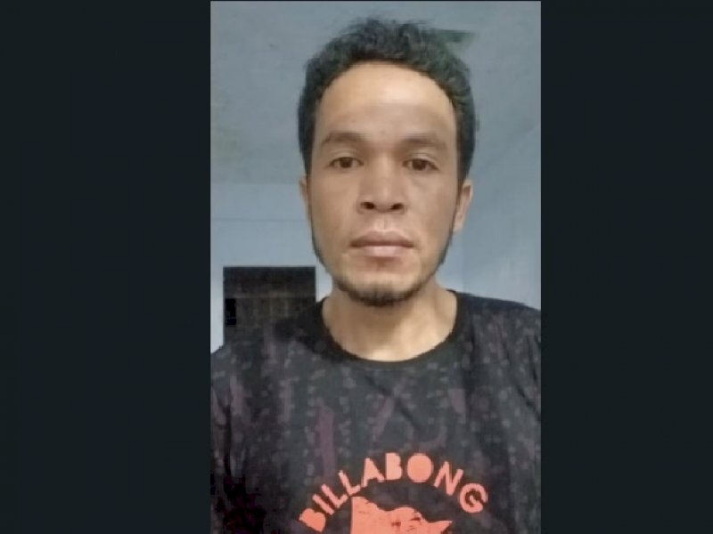 Ini Wajah Pembunuh Wartawan Mamuju Demas Laira, Motifnya Asmara dan Siri'