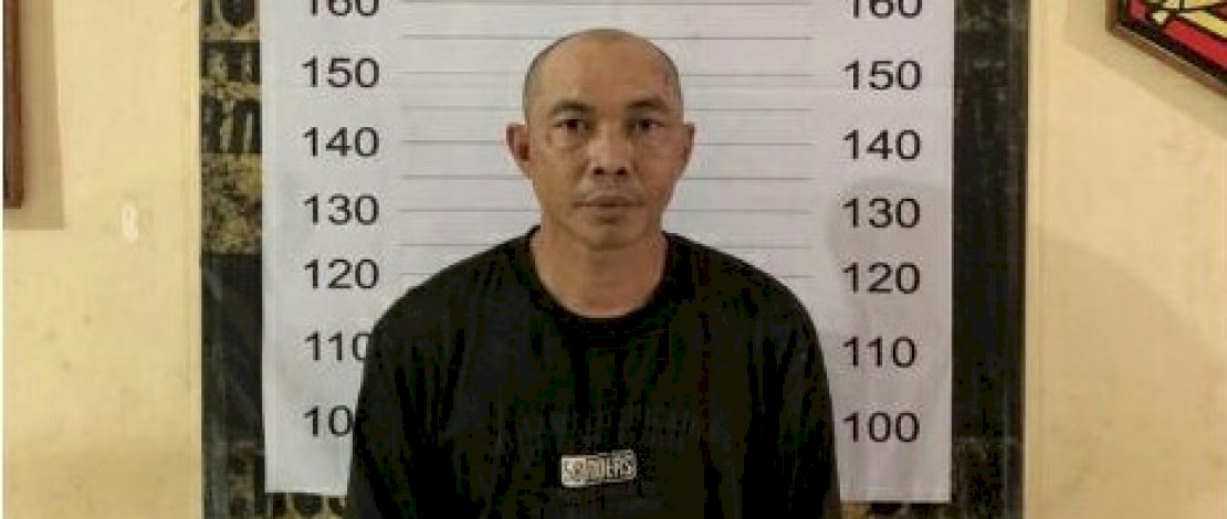 Detik-detik pembunuhan pengantar galon , dan penangkapan pelaku.