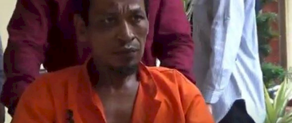 Samsul Bahri, pelaku pembunuhan Rangga.