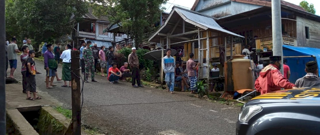 Rumah di Bantaeng, lokasi pembunuhan terjadi.
